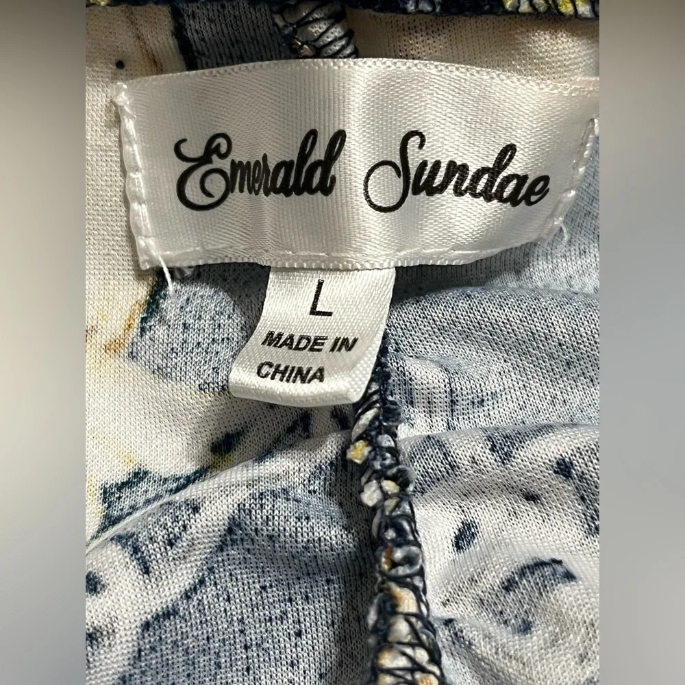 Emerald Sundae Racerback Printed Bodycon